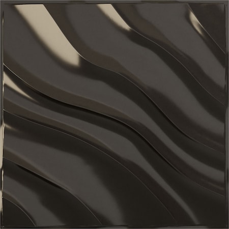19 5/8in. W X 19 5/8in. H Modern Wave EnduraWall Decorative 3D Wall Panel Covers 2.67 Sq. Ft.